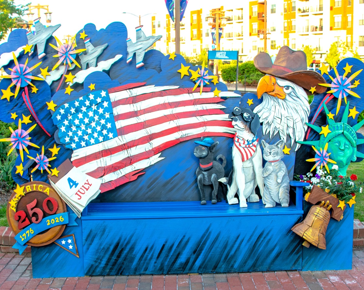 Benches on the Avenue